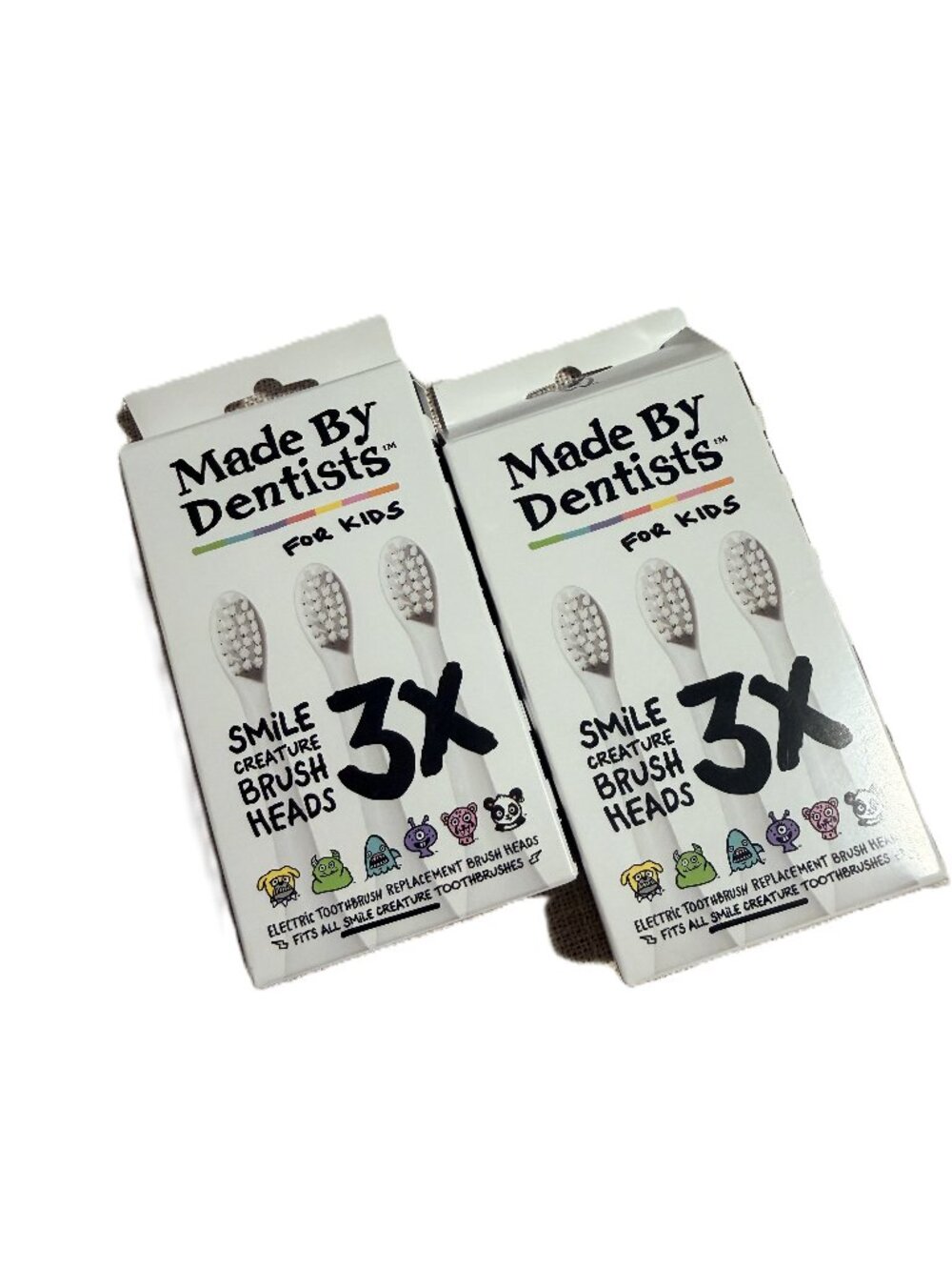 Electric Toothbrush Replacement Heads 3x Bundle of 2